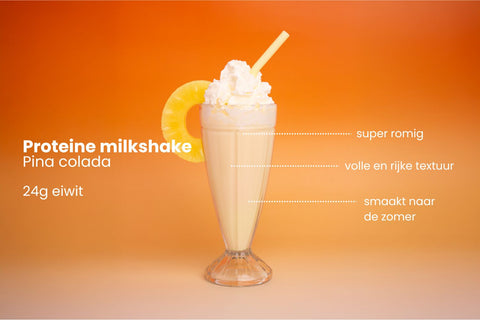 Proteine Milkshake - Pina Colada Smaak
