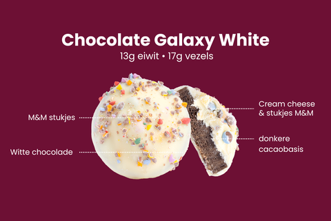 Schoko Galaxy Weiß