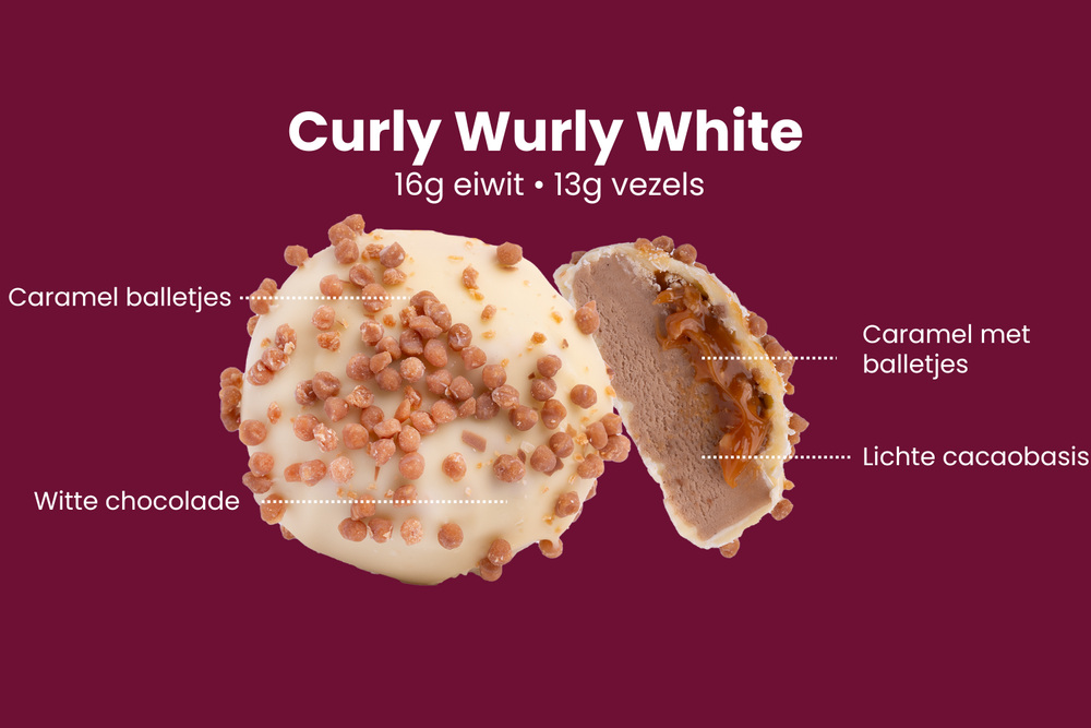 Weißer Curly Wurly 