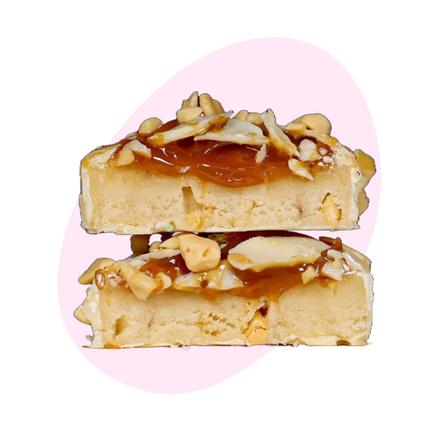 Fit Piggy Bar – White Caramel Crunch