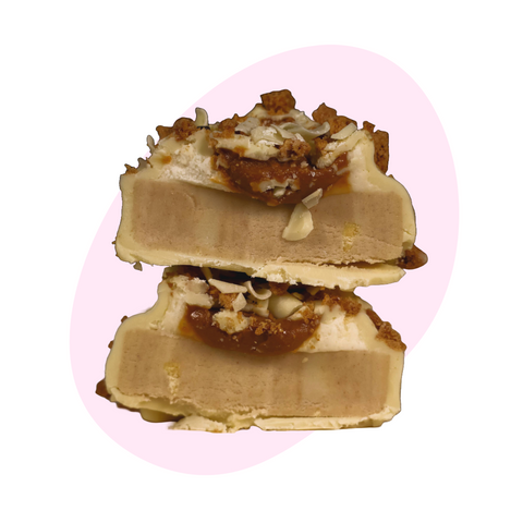 Fit Piggy Bar – Speculoos-Käsekuchen