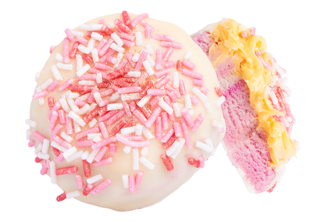 Pink Pornstar Martini Meringue - 2 Piggy Bites