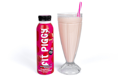 Proteïne Milkshake - Framboos Witte Chocolade