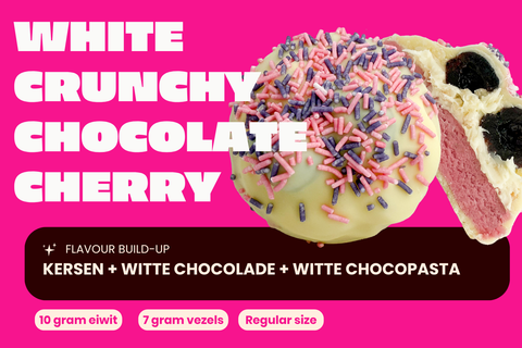 White Crunchy Chocolate Cherry - Regular