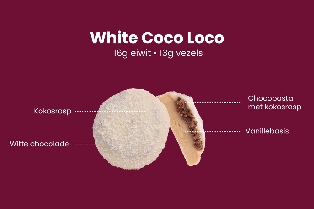 Weiße Coco Loco Schneeball