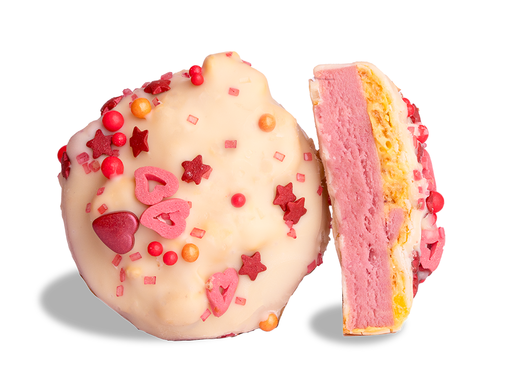 Rosa Zitronenlimonade